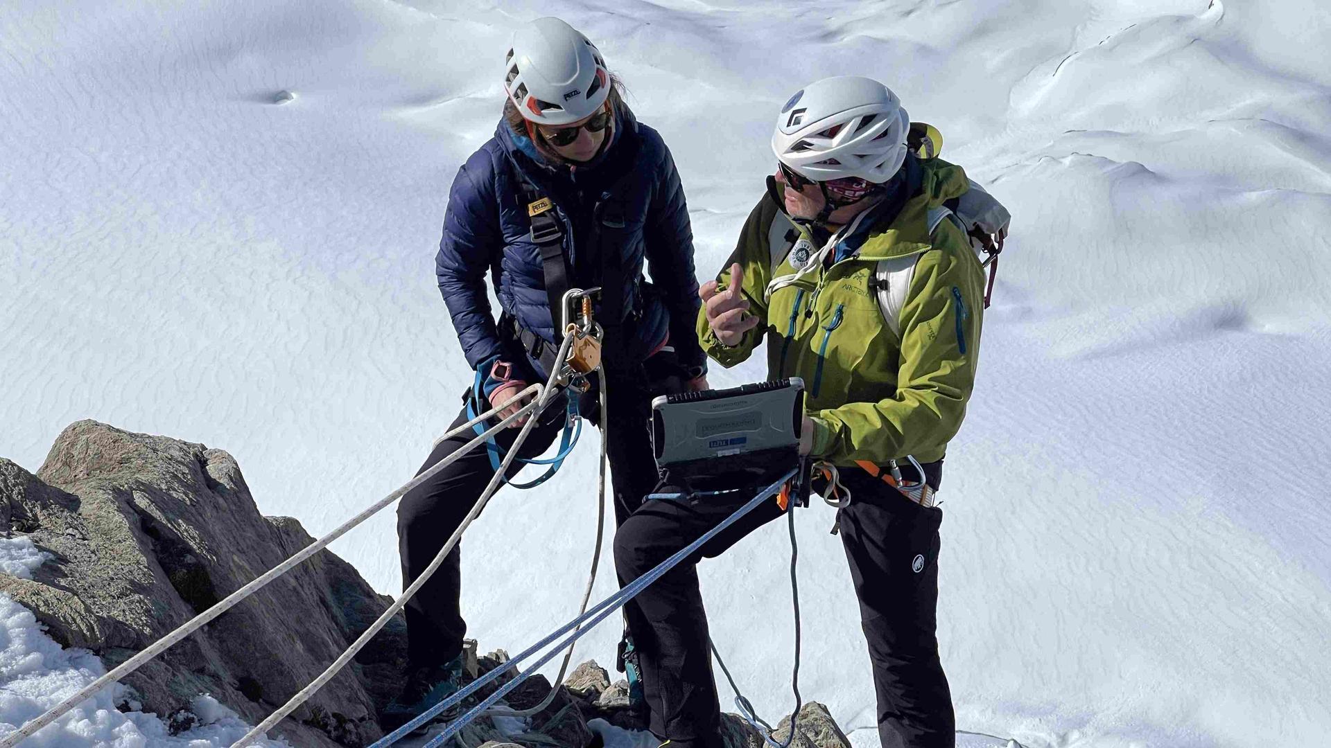 Permafrost-Forschung am Kitzsteinhorn Poster